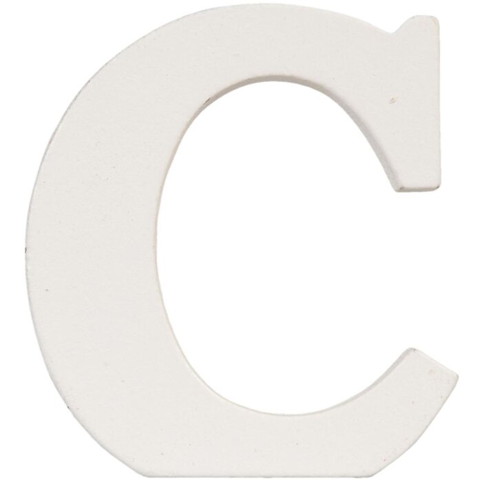Písmeno C - MDF 7x8 cm
