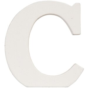 Písmeno C - MDF 7x8 cm