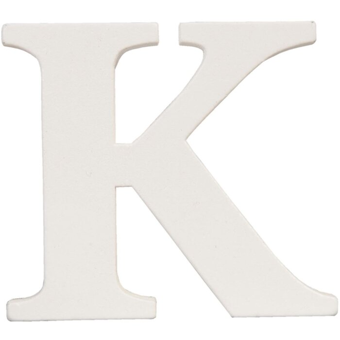 Písmeno K - 9x8 cm MDF