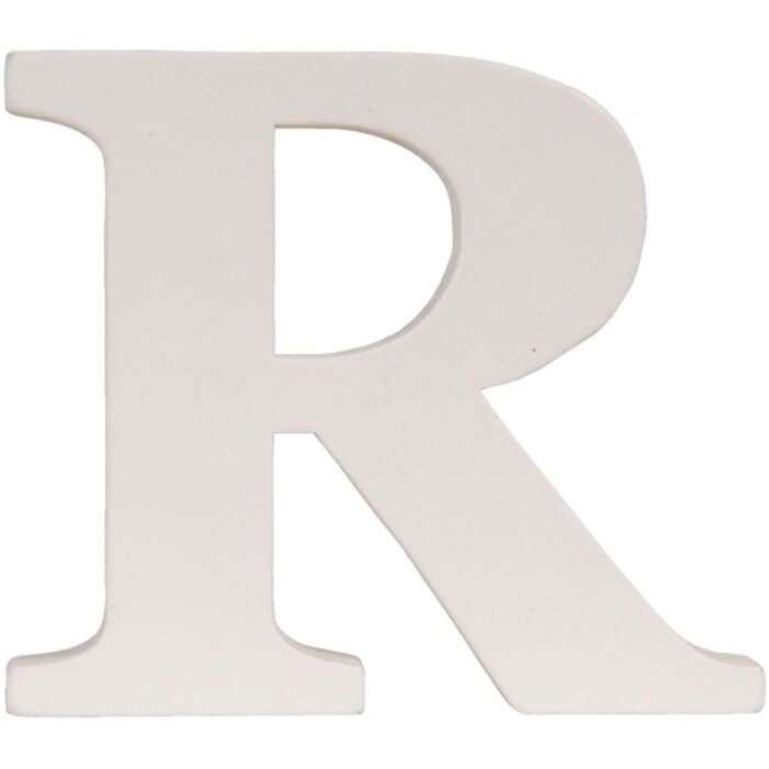 Písmeno R - MDF 9x8 cm
