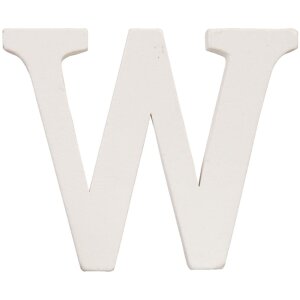 Písmeno W - 10x8 cm MDF