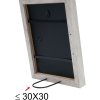 Dřevěný rám S45R bloková lišta 10x20 cm světlý