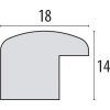 Dřevěný rám akce M19 - 40x60 cm různý