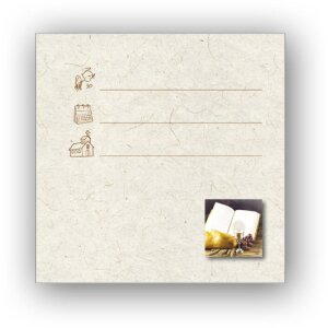 Comunion Fotoalbum ke Komuni 31x31 cm Comunion 4 bílé