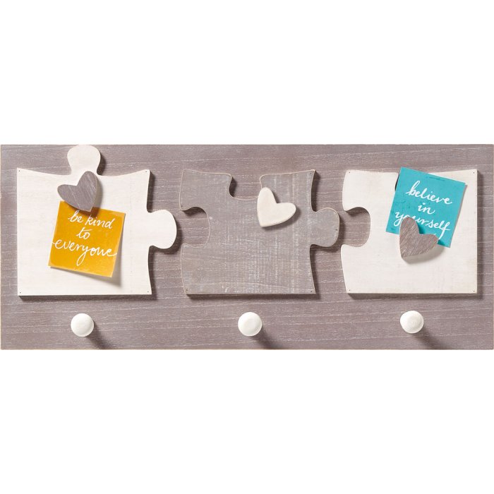 Elemento puzzle rám pro 3 fotografie 8x8 cm