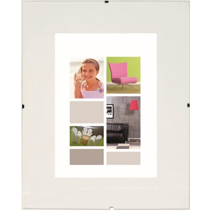Ceanothe clip frame 10x15 až 70x100 cm normální sklo