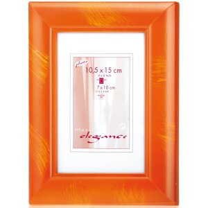 RAMATUELLE dřevěný rám půlkruhový profil 10x15 cm - 24x30 cm oranžová žlutá zelená modrá