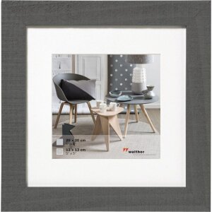 Walther HOME dřevěný rám s paspartou 10x15 cm až 70x100 cm mnoho barev