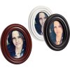 Viola portrétní rám oválný dřevěný fotorámeček