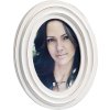 Viola portrétní rám oválný dřevěný fotorámeček