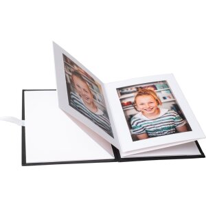 HNFD Leporello Lona fotokniha koženka 12 fotografií černobílá 4 formáty