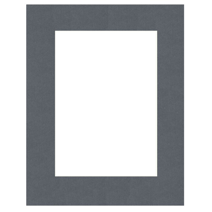 Passepartout Grigio Scuro 40 velikostí šedá