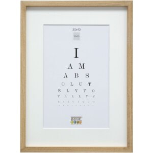 Dřevěný rám Deknudt S40A s vysokým blokovým profilem 13x18 cm až 50x70 cm passe-partout
