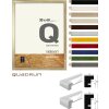Nielsen dřevěný odnímatelný rám Quadrum 13x18-70x100 cm borovicová dýha