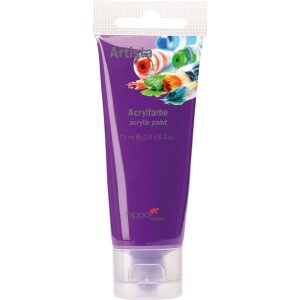 Walther Artista Acrylfarbe 75 ml Tube Schnelltrocknend Deckkraft Farbstark