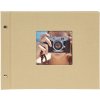 Goldbuch album se šroubovacím uzávěrem Bella Vista sand 30x25 cm 40 černých stran