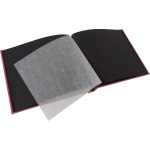 Goldbuch album se šroubovacím uzávěrem Bella Vista fuchsiová 30x25 cm 40 černých stran