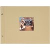 Album Goldbuch se šroubovacím uzávěrem Bella Vista Trend sand 39x31 cm 40 černých stran