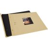 Album Goldbuch se šroubovacím uzávěrem Bella Vista Trend sand 39x31 cm 40 černých stran