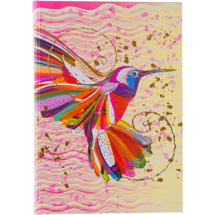 Goldbuch sešit A5 Flower Kolibri 15x21 cm 200 krémových stran