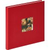 Walther designové fotoalbum Zábavný strukturovaný papír 26x25 cm 40 bílých stran