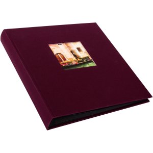 Goldbuch fotoalbum Bella Vista bordeaux 30x31 cm 60 černých stran