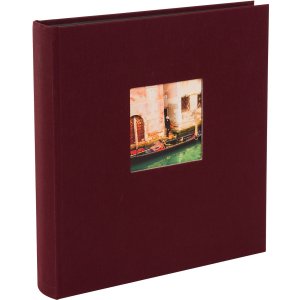 Goldbuch fotoalbum Bella Vista bordeaux 30x31 cm 60 černých stran