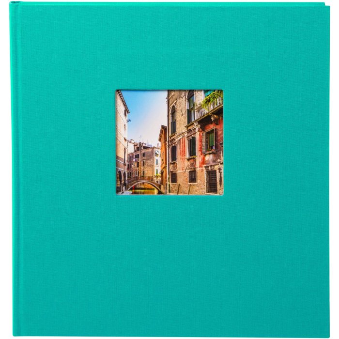 Goldbuch fotoalbum Bella Vista tyrkysová 30x31 cm 60 černých stran