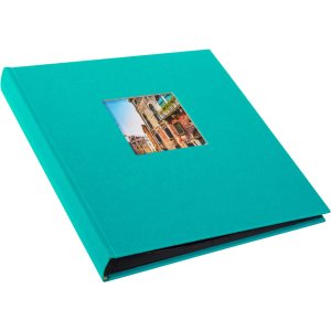 Goldbuch fotoalbum Bella Vista tyrkysová 30x31 cm 60 černých stran