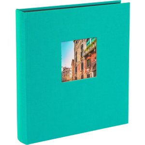 Goldbuch fotoalbum Bella Vista tyrkysová 30x31 cm 60 černých stran