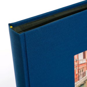 Goldbuch fotoalbum Bella Vista modré 30x31 cm 60 černých stran