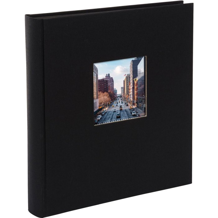 Goldbuch fotoalbum Bella Vista černé 30x31 cm 60 černých stran