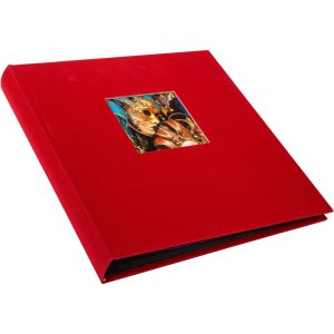 Goldbuch fotoalbum Bella Vista červené 30x31 cm 60 černých stran