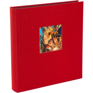 Goldbuch fotoalbum Bella Vista červené 30x31 cm 60 černých stran