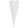 Goldbuch Školní kužel 3D vlna bílá 41 cm