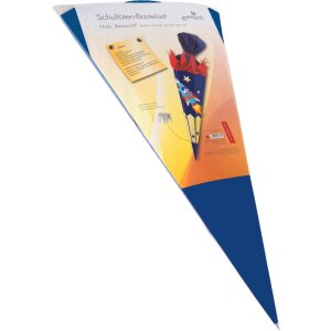 Goldbuch Sada k výrobě papírové školní tašky ve tvaru vesmírné lodi, 70 cm