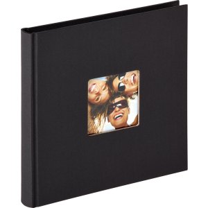 Walther Design fotoalbum Fun black 18x18 cm 30...