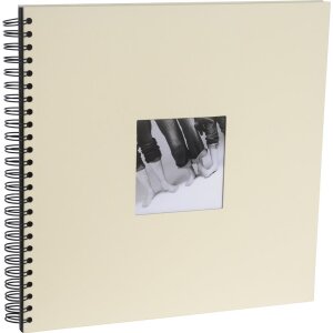 HNFD Spirálové album Khari 33x33 cm 50 bílých nebo černých stran