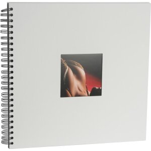 HNFD Spirálové album Khari 33x33 cm 50 bílých nebo černých stran