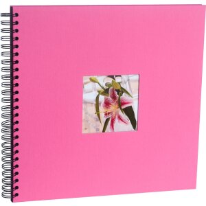 HNFD Spirálové album Khari 33x33 cm 50 bílých nebo černých stran