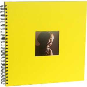 HNFD Spirálové album Khari 33x33 cm 50 bílých nebo černých stran