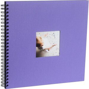 HNFD Spirálové album Khari 33x33 cm 50 bílých nebo černých stran