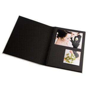 HNFD fotoalbum BELDA plátno 22x29,7 cm 30 černých stran