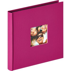Malé fotoalbum Walther FUN 18x18 cm 30 černých stran