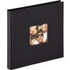 Malé fotoalbum Walther FUN 18x18 cm 30 černých stran