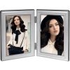 ZEP kovový fotorámeček Nele stříbrný lesklý 7x10 cm až 20x25 cm dvojitý rámeček