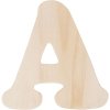 Clayre & Eef písmena A-Z wood 11 cm přírodní dřevěné písmeno na zeď nebo do zahrady