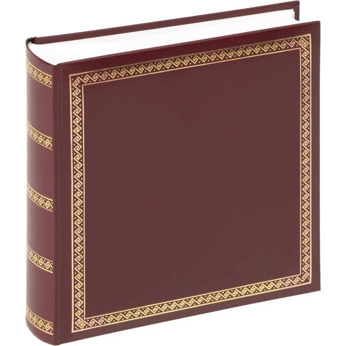 Walther fotoalbum PROMO The chic tlusté vínově červené 26x25 cm 100 bílých stran