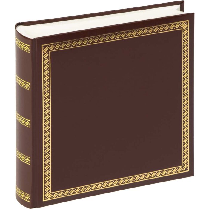 Walther fotoalbum PROMO | The chic tlusté hnědé 26x25 cm 100 bílých stran