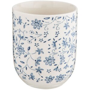 6CEMU0012 Clayre Eef Hrnek Blue Flowers - modrý